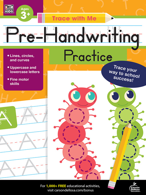 Title details for Trace with Me Pre-Handwriting Practice by Thinking Kids - Wait list